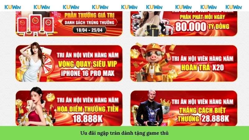 Ưu đãi ngập tràn dành tặng game thủ
